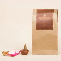 Благовония конусные "Акаша", натуральные травяные, 10 шт., Иша Лайф; Akash cones (Pack of 10 pc), Isha Life